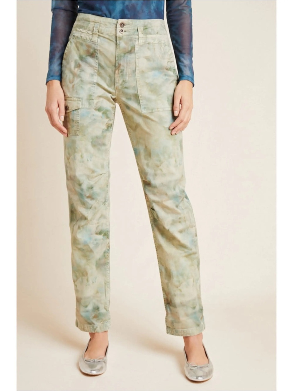 Anthropologie The Wanderer Tie Dye pants